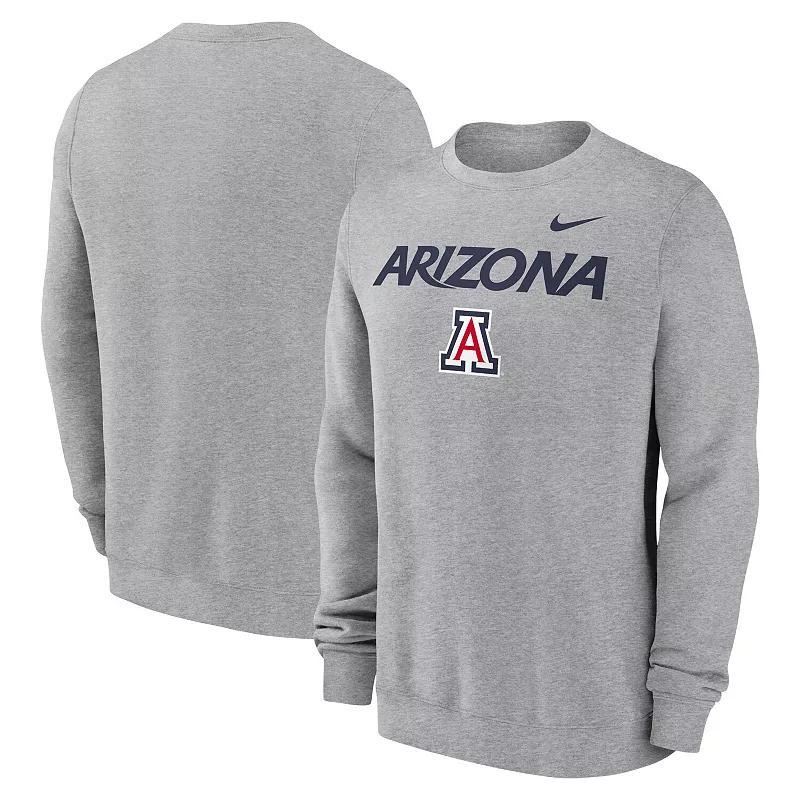 Arizona Wildcats Primetime Primary Stack Nike Men's College Pullover Crew Product Image