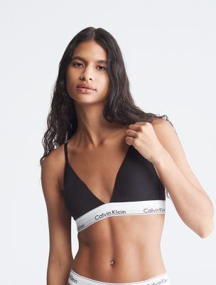 Modern Cotton Lightly Lined Triangle Bralette Product Image