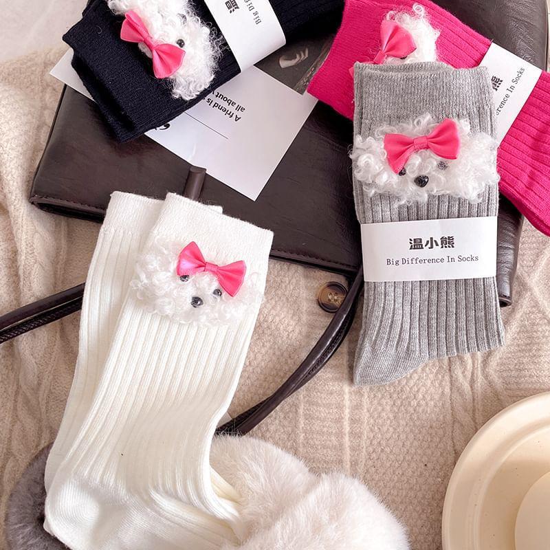 Dog Accent Crew Socks / Set Product Image