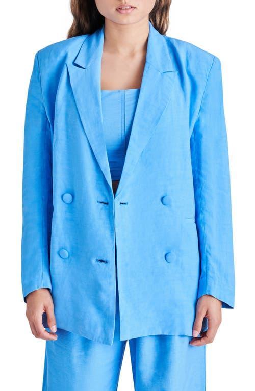 Steve Madden Baldwin Oversize Double Breasted Blazer Product Image