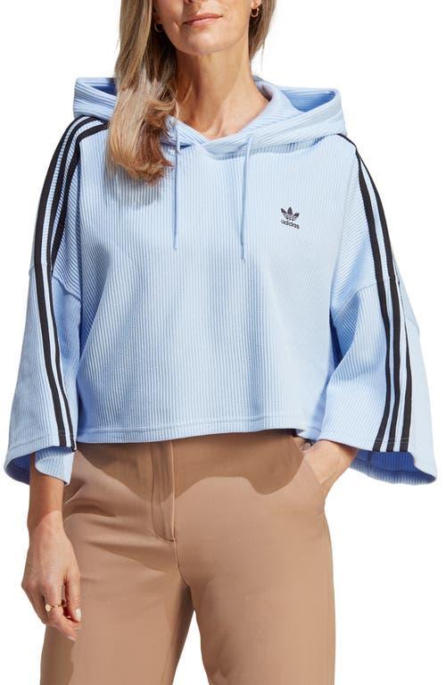 adidas Rib Crop Hoodie Product Image