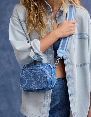 AE x Aerie Match Made In Denim Smiley® Makin' Moves Crossbody Bag Product Image