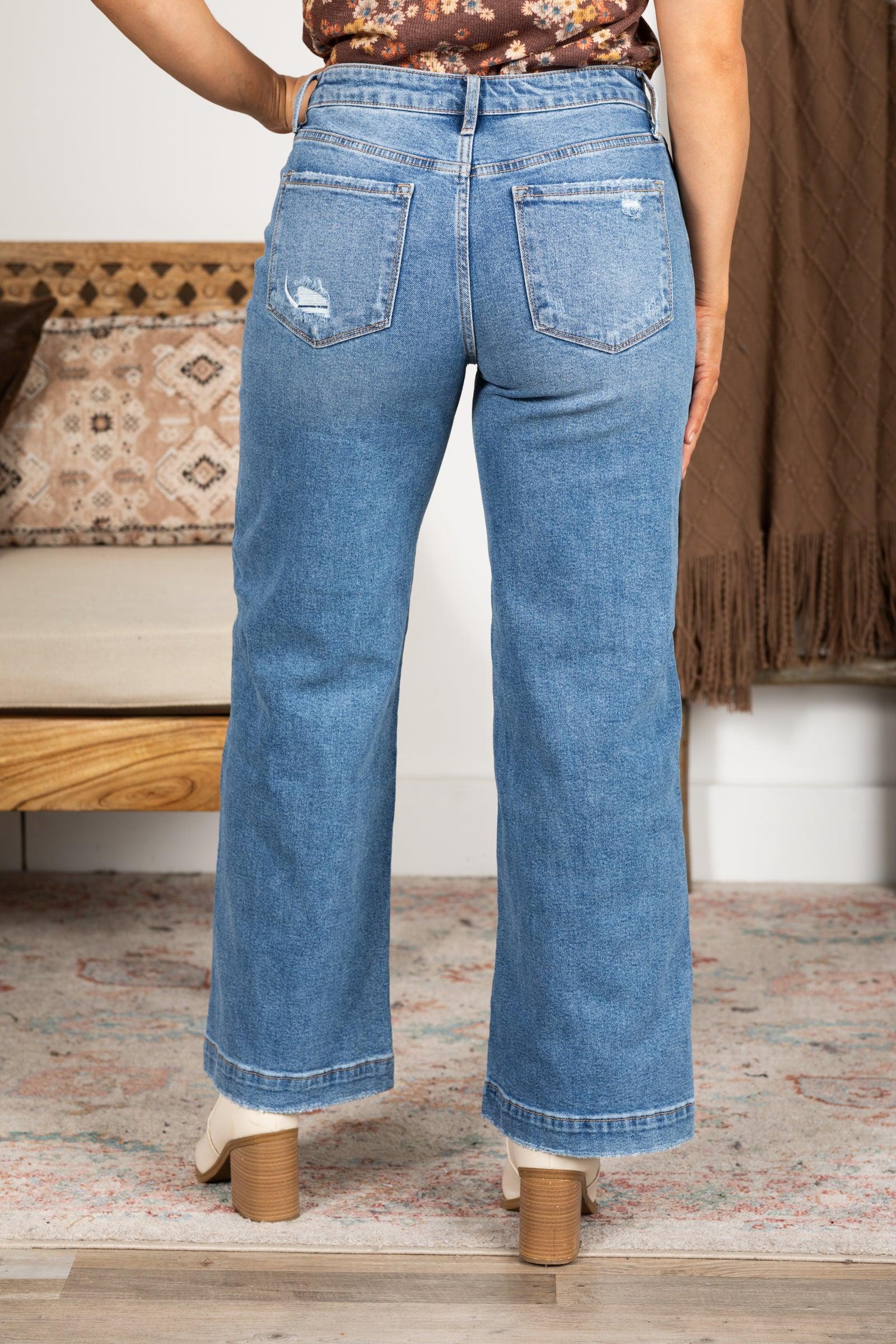 Lovervet High Rise Trouser Wide Jeans Product Image