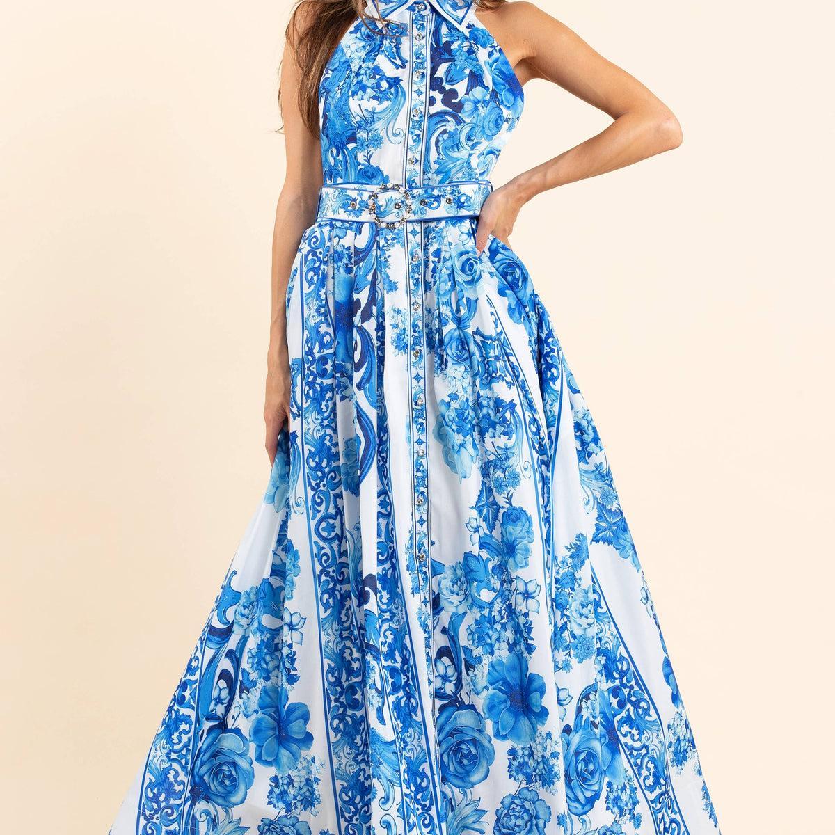 Floral Elegance Maxi Dress Product Image