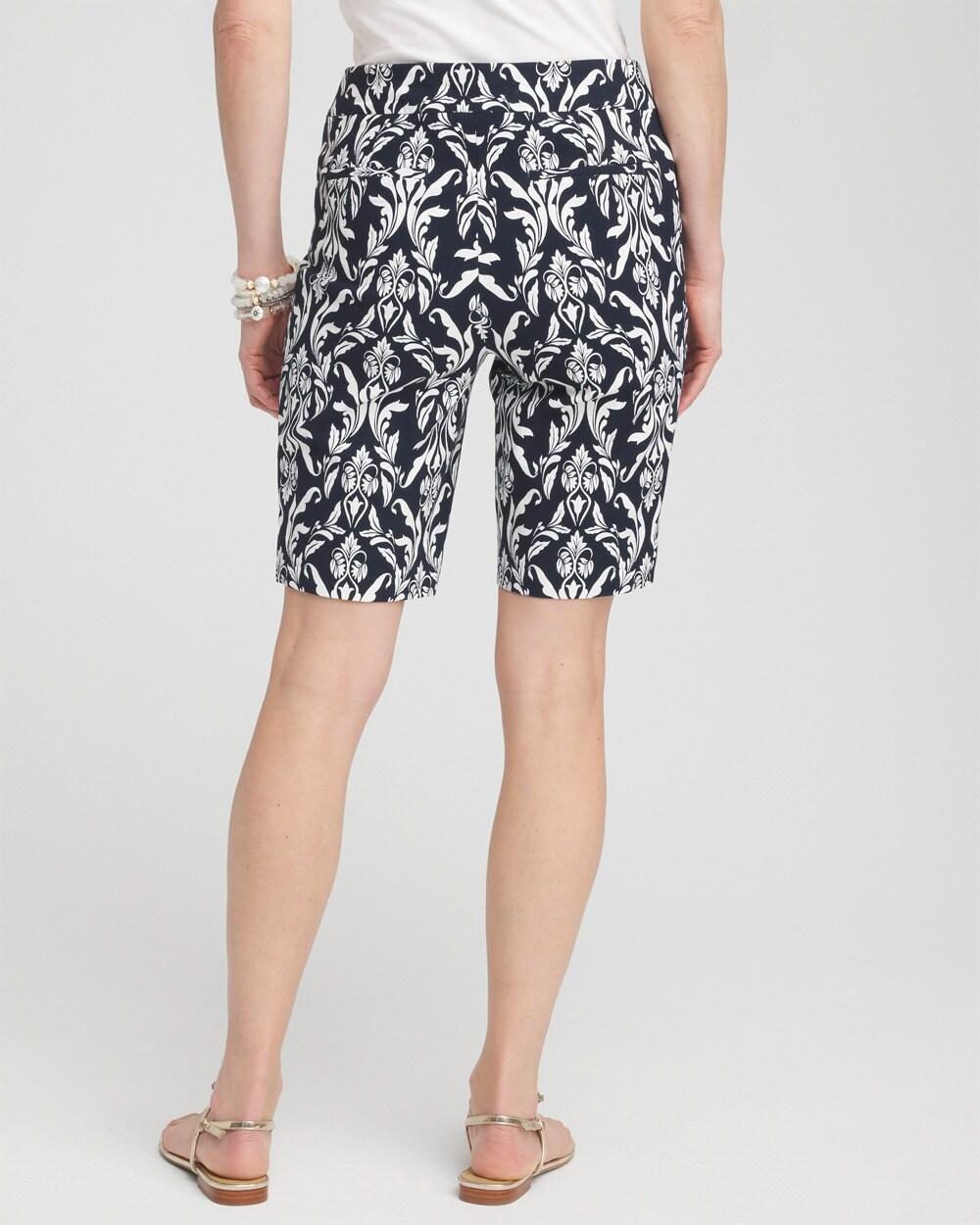 Brigitte 10" Swirl Print Shorts Product Image