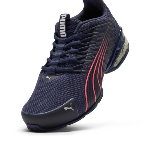 PUMA Voltaic Evo Women's Wide Running Shoes in Dark Blue Product Image