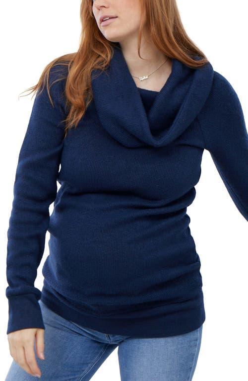 Ingrid & Isabel Maternity Cowl Neck Sweater Product Image