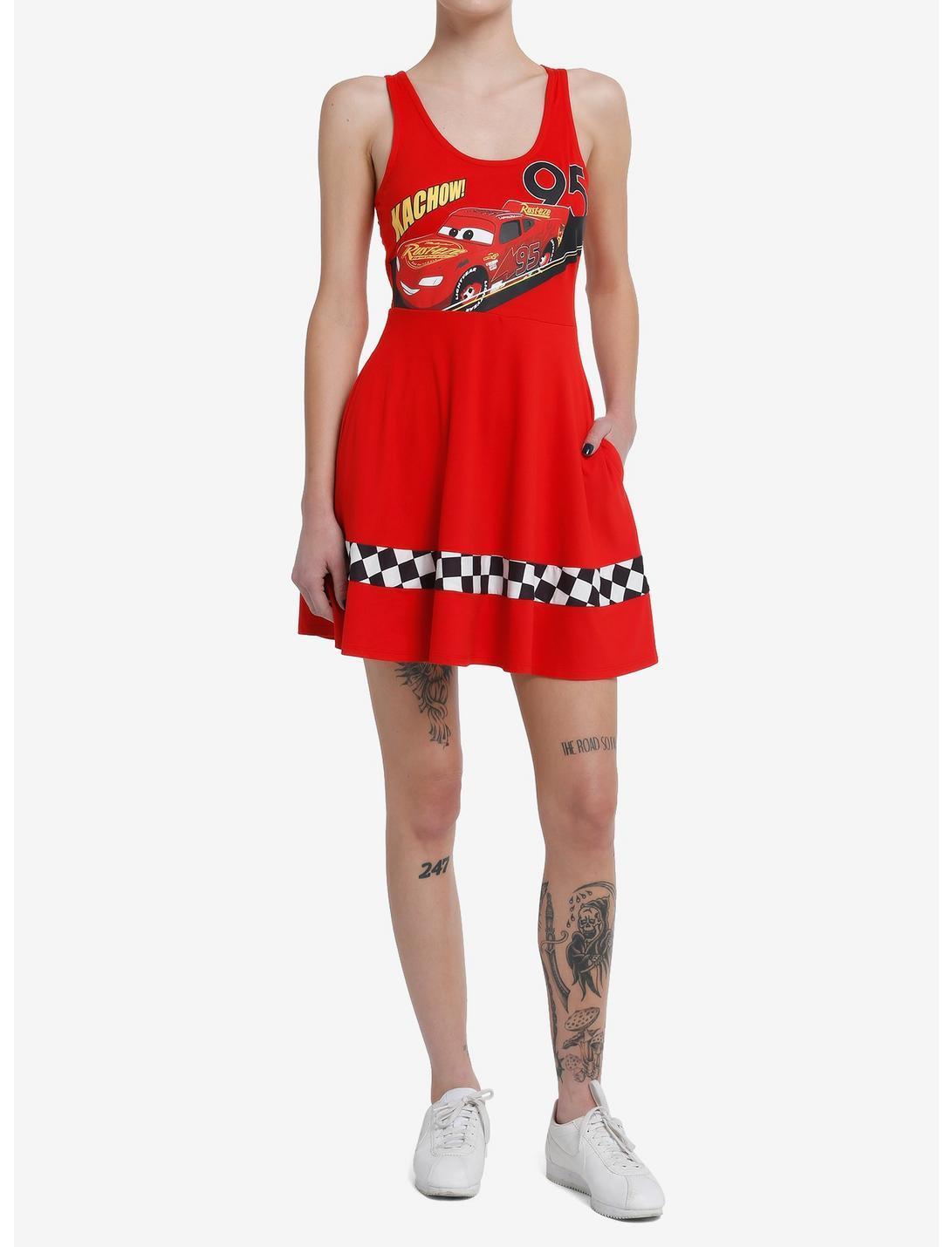 Disney Pixar Cars Lightning McQueen Athletic Dress Product Image