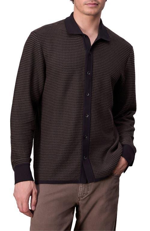 RAG & BONE Men's Hayes Classic Fit Button Up Shirt In Slate Brown Product Image