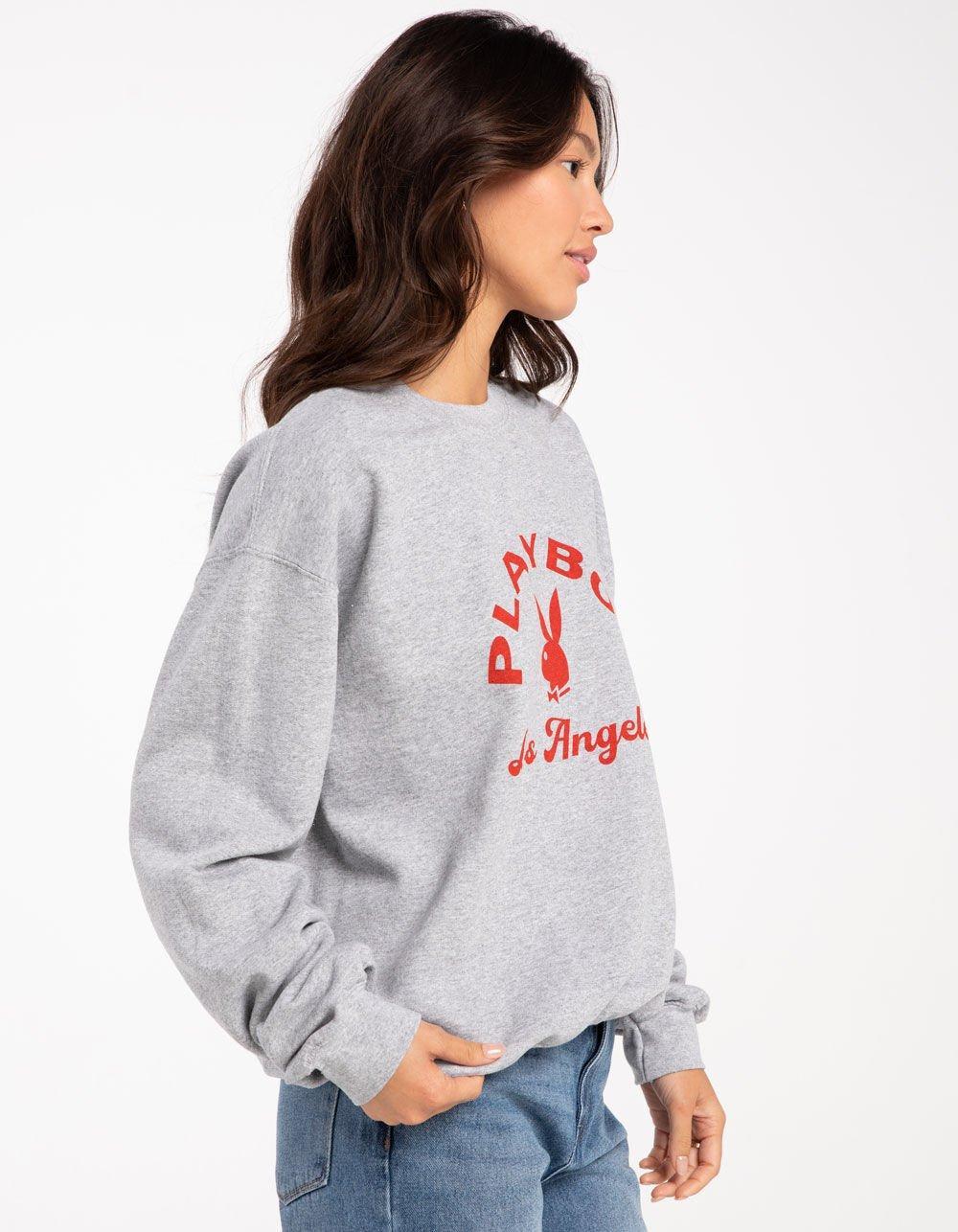 PLAYBOY Los Angeles Womens Crewneck Sweatshirt Product Image