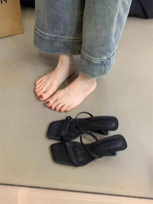 Wedge Slide Sandals Product Image