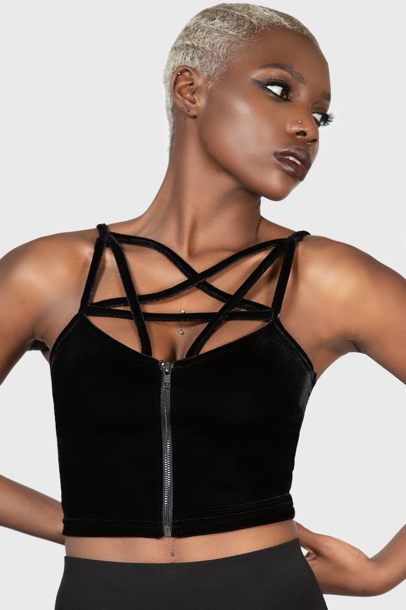 Lost In Sin Zip Top [B] Female Product Image