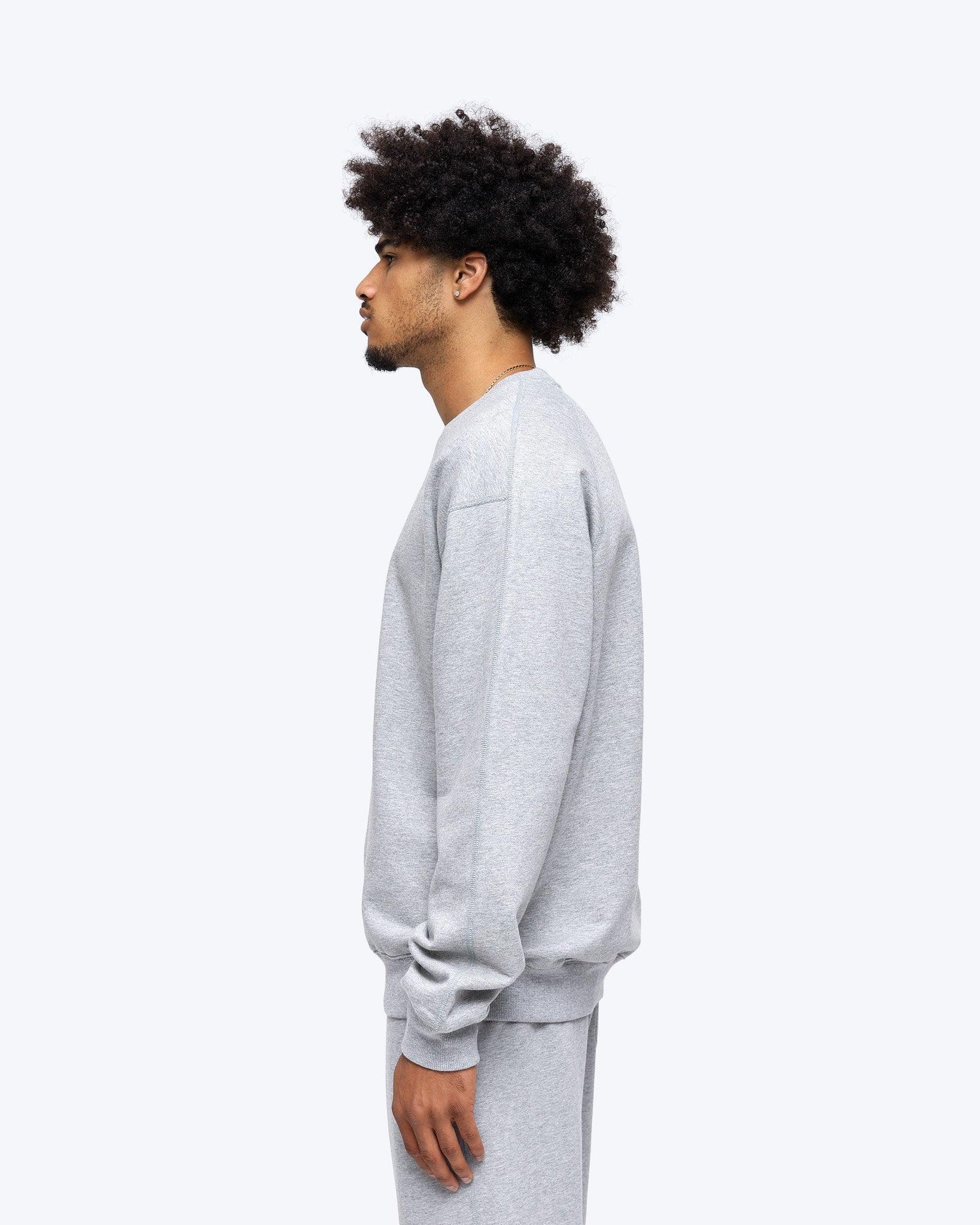 Midweight Terry Relaxed Crewneck - Vault Male Product Image