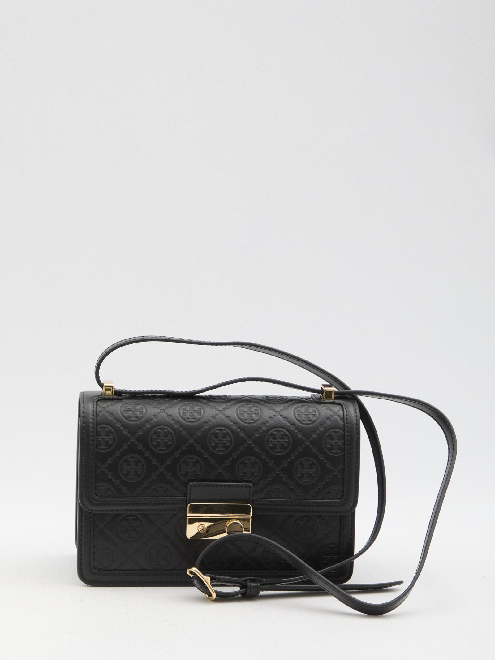 TORY BURCH T Monogram Shoulder Bag In Black Product Image