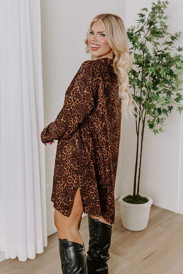 Serving Looks Leopard Dress Curves Product Image