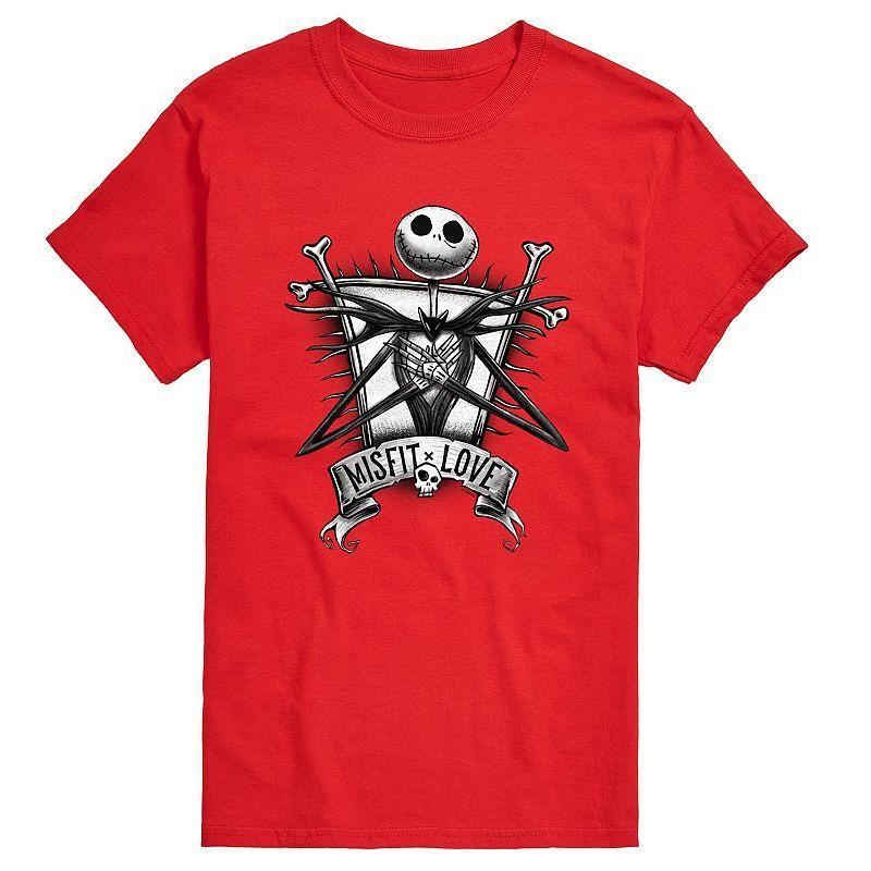 Disneys Nightmare Before Christmas Jack Mens Graphic Tee Product Image