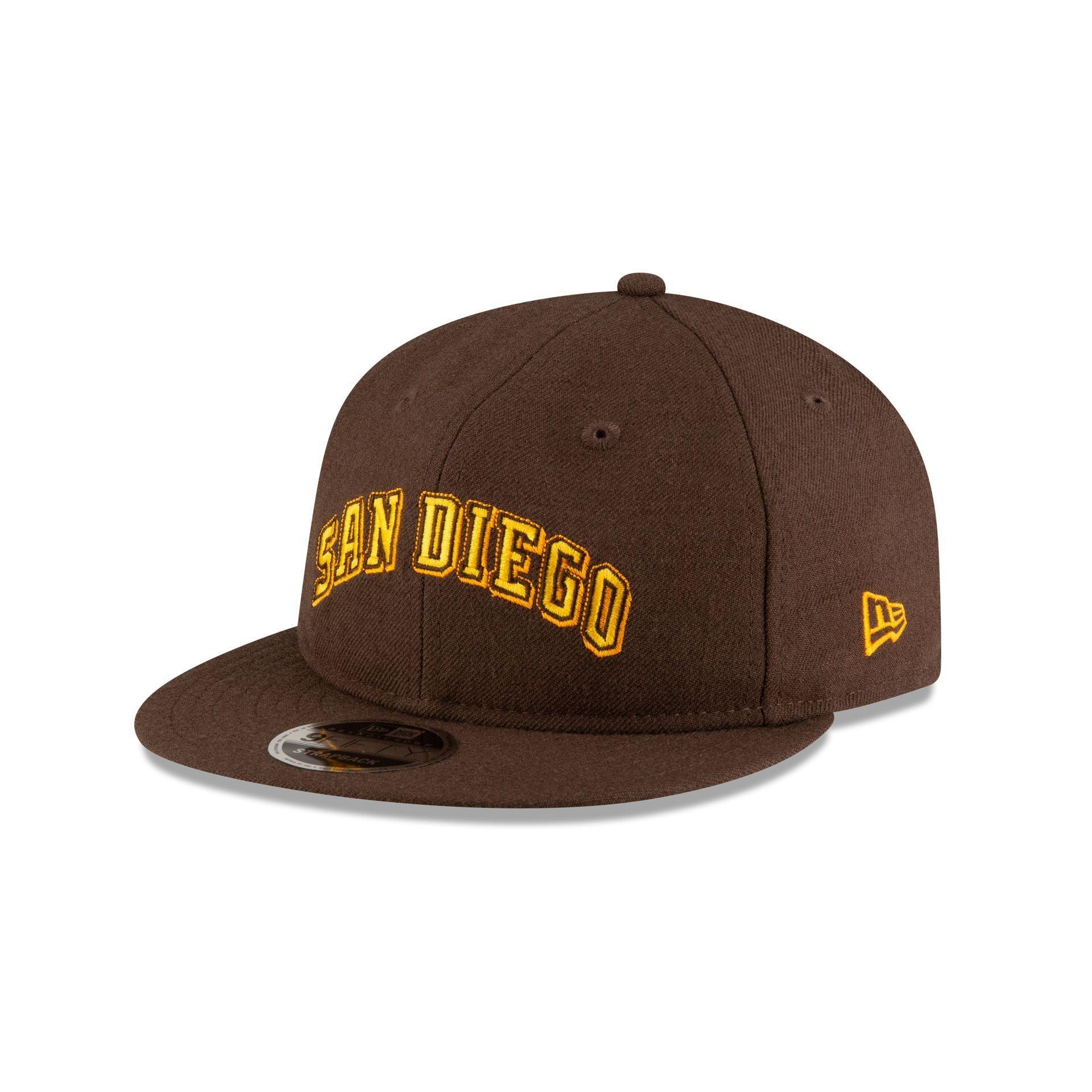 San Diego Padres City Retro Crown 9FIFTY Snapback Hat Male Product Image