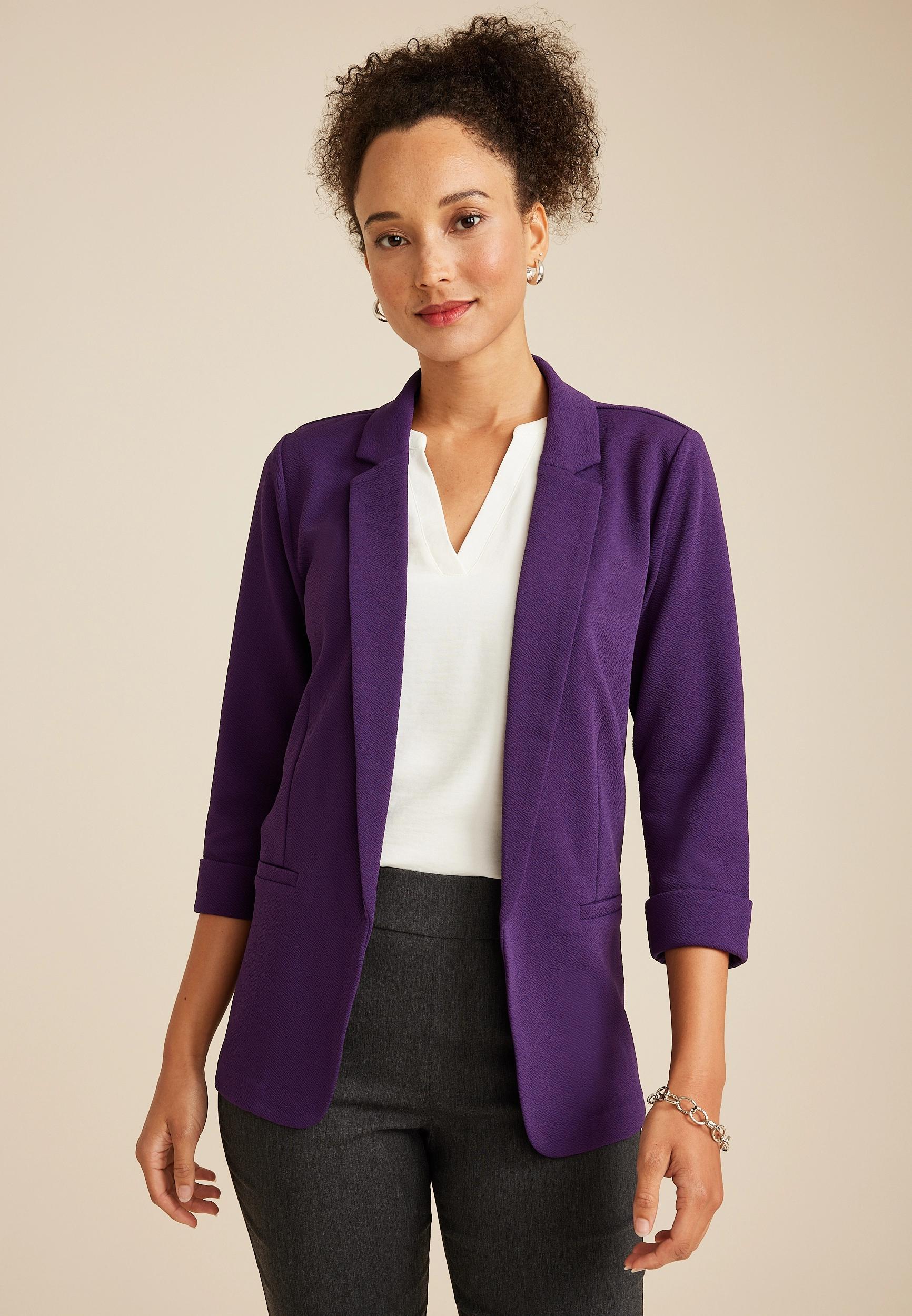 Versa Open Front Blazer Product Image