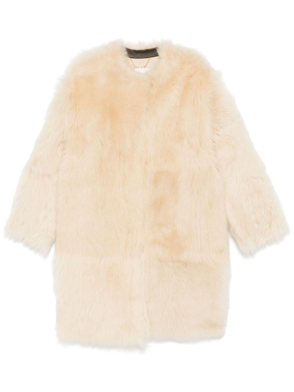 Coats In Beige Product Image