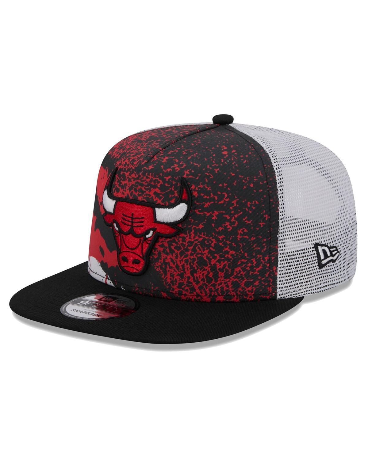 Mens New Era Chicago Bulls Court Sport Speckle 9FIFTY Snapback Hat Product Image