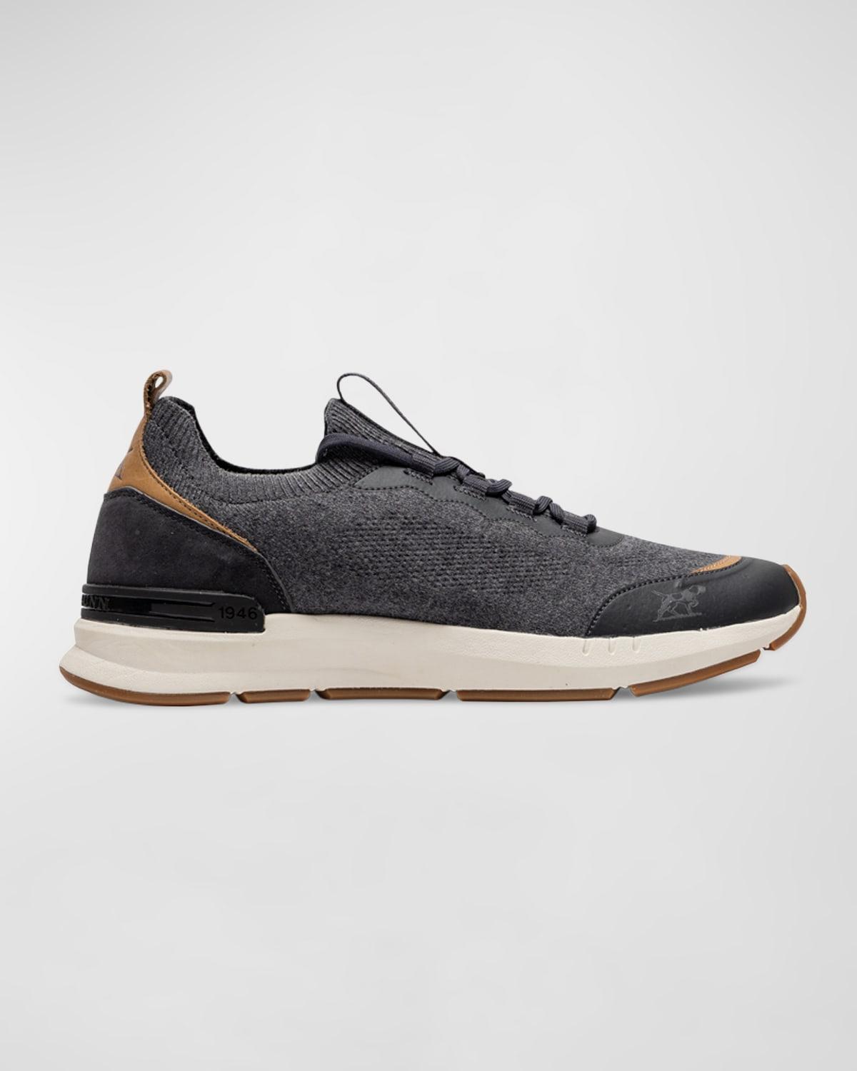 Mens Gunn Flow Knit Runner Sneakers Product Image