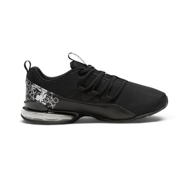 PUMA Riaze Prowl Floral Women's Running Shoes in Black/White Product Image