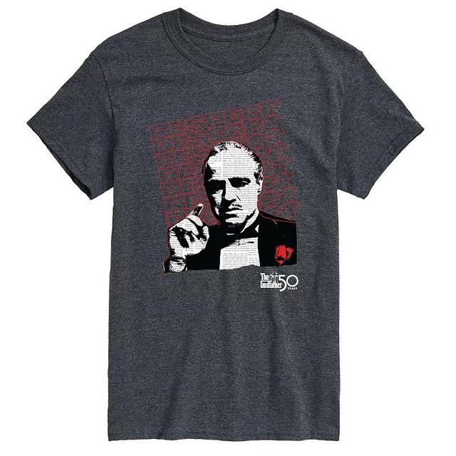 Big & Tall The Godfather Respect Tee, Mens Product Image