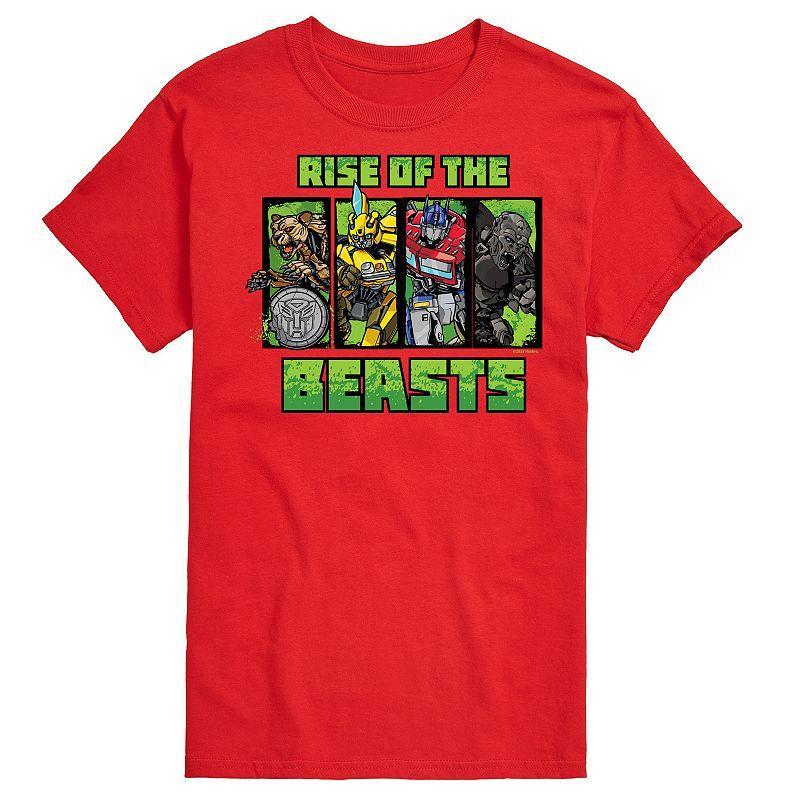 Mens Transformers Rise Of The Beasts Graphic Tee Product Image