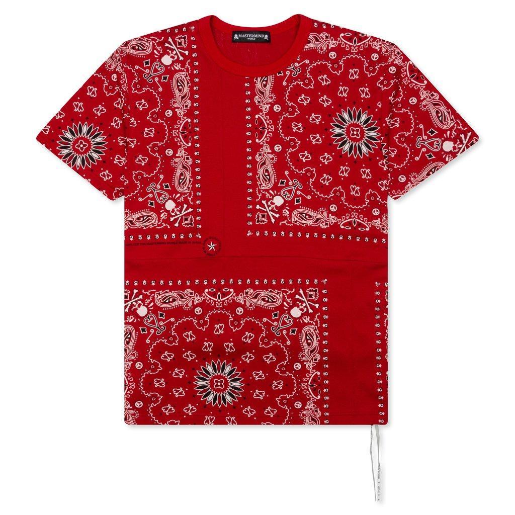 Bandana T-Shirt - Red Male Product Image