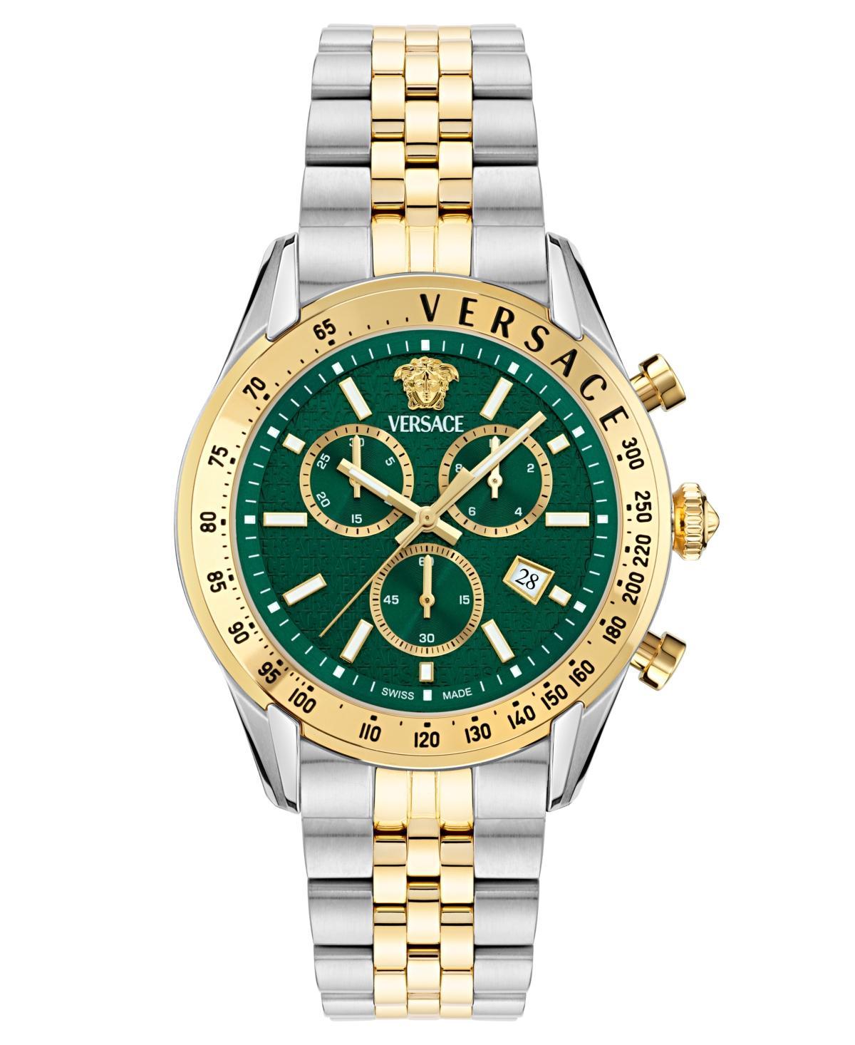 Mens Chrono Master Two-Tone Bracelet Watch, 44mm Product Image