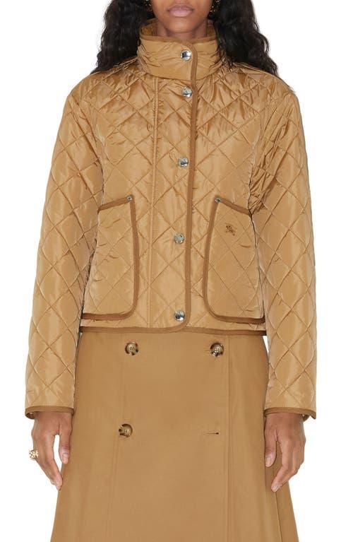 burberry Humbie Diamond Quilted Nylon Hooded Jacket Product Image