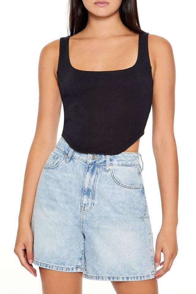 Pointelle Knit Crop Top | Forever 21 Product Image