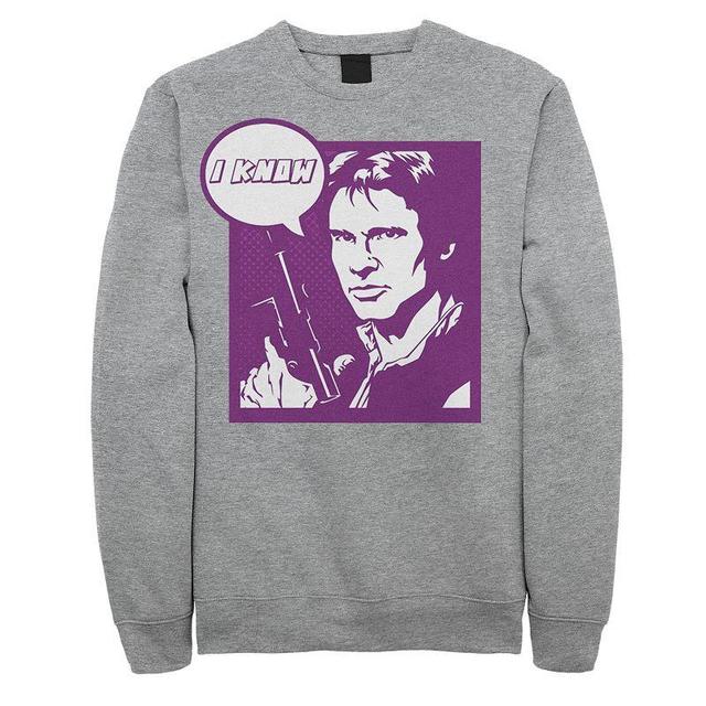 Mens Star Wars Han Solo I Know Sweatshirt Product Image