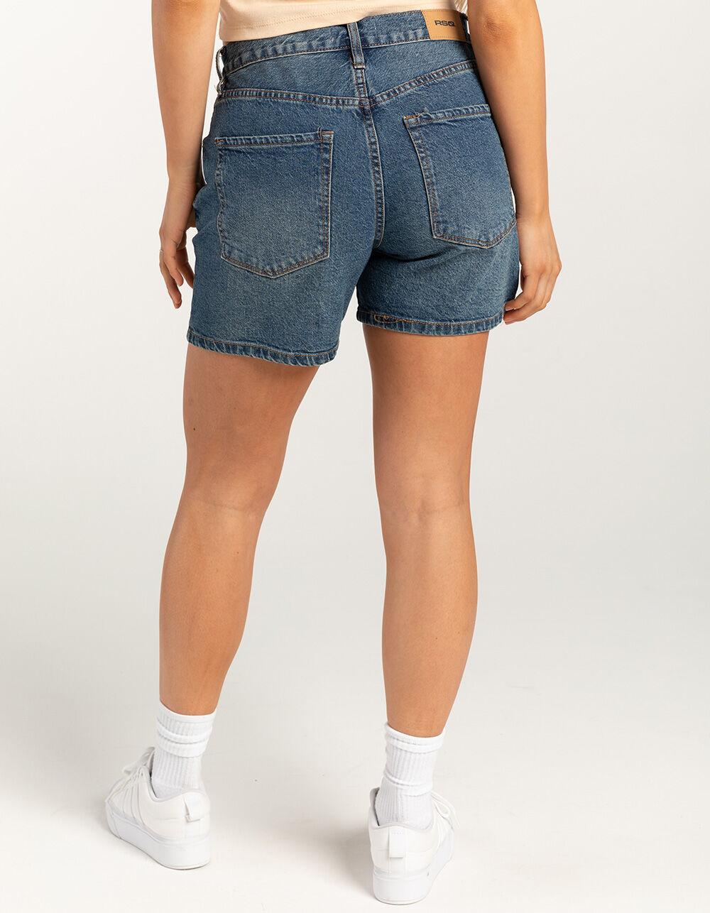 RSQ Womens High Rise Midi Shorts Product Image