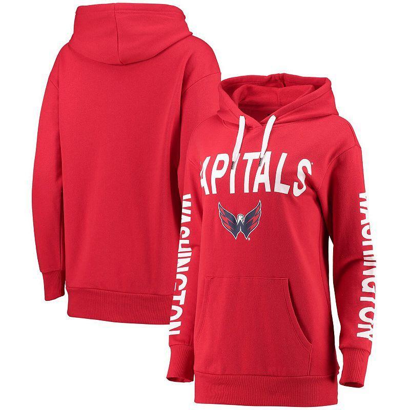 Womens G-III 4Her by Carl Banks Washington Capitals Extra Inning Pullover Hoodie Product Image