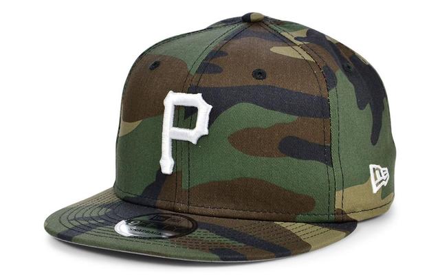 Mens New Era Camo Pittsburgh Pirates Basic 9FIFTY Snapback Hat Product Image