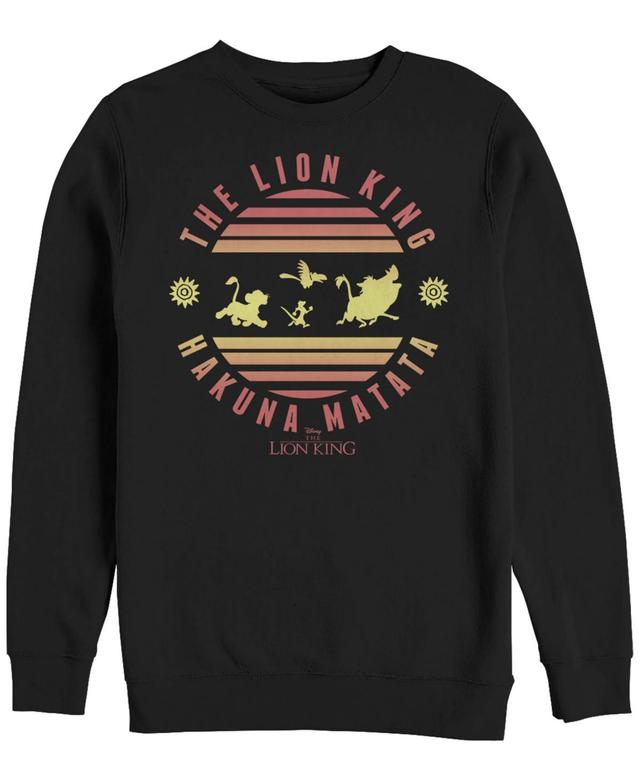 Mens Disney The Lion King Hakuna Matata Gradient Sweatshirt Product Image