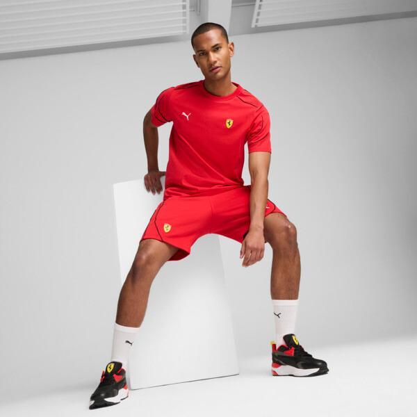 PUMA Scuderia Ferrari Race Men's Shorts in Red Product Image