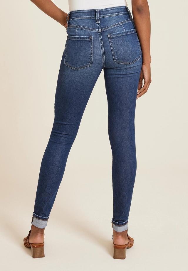 m jeans by maurices™ Everflex™ High Rise Cuffed Super Skinny Jean Product Image