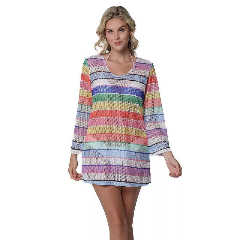 Womens Portocruz Bell Sleeve Tunic Swim Cover-Up Product Image