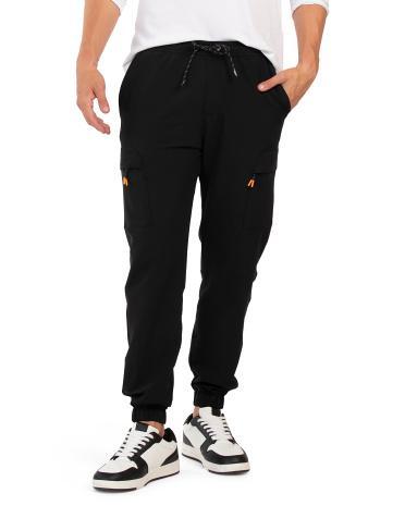 Woven Hybrid Cargo Joggers for Men Product Image