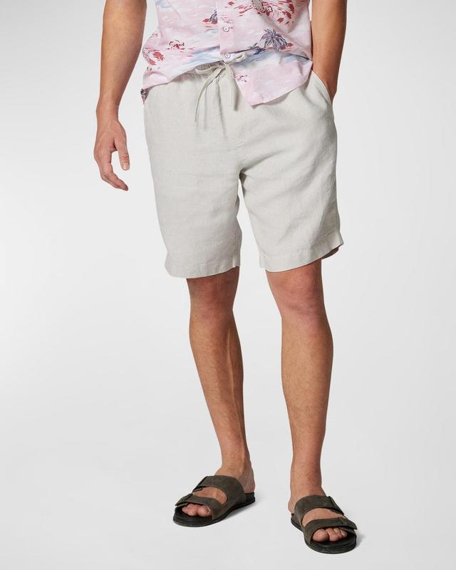 Mens Linen Resort Drawstring Shorts Product Image