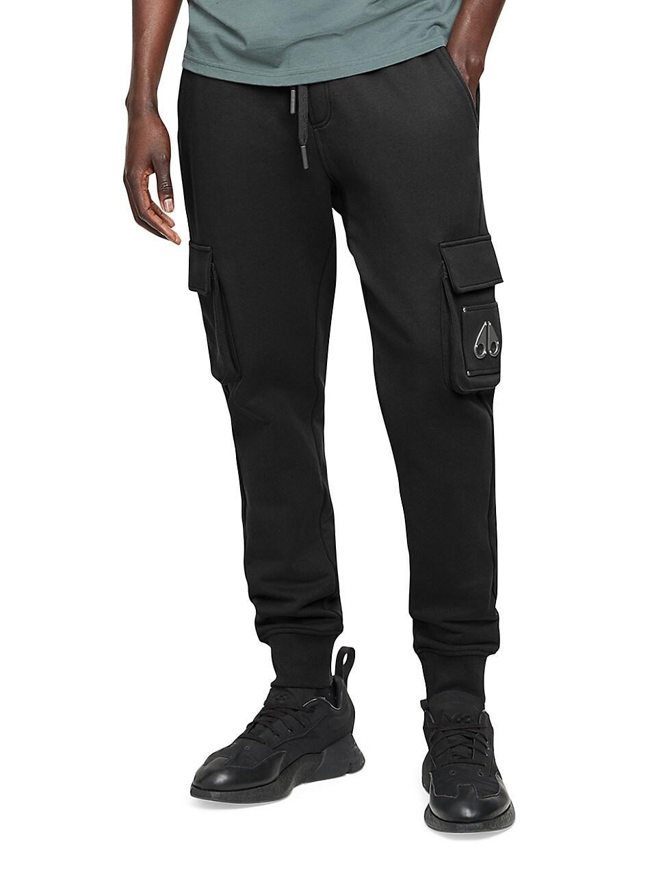 Moose Knuckles - Hartsfield Cotton-jersey Cargo Track Pants - Mens Product Image