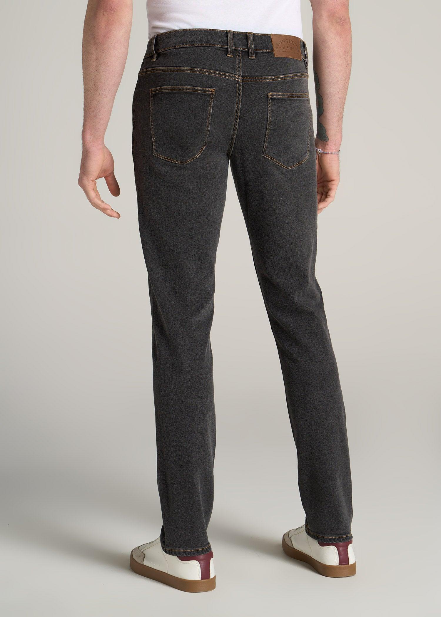 LJ&S TAPERED Jeans for Tall Men in Vintage Black Product Image