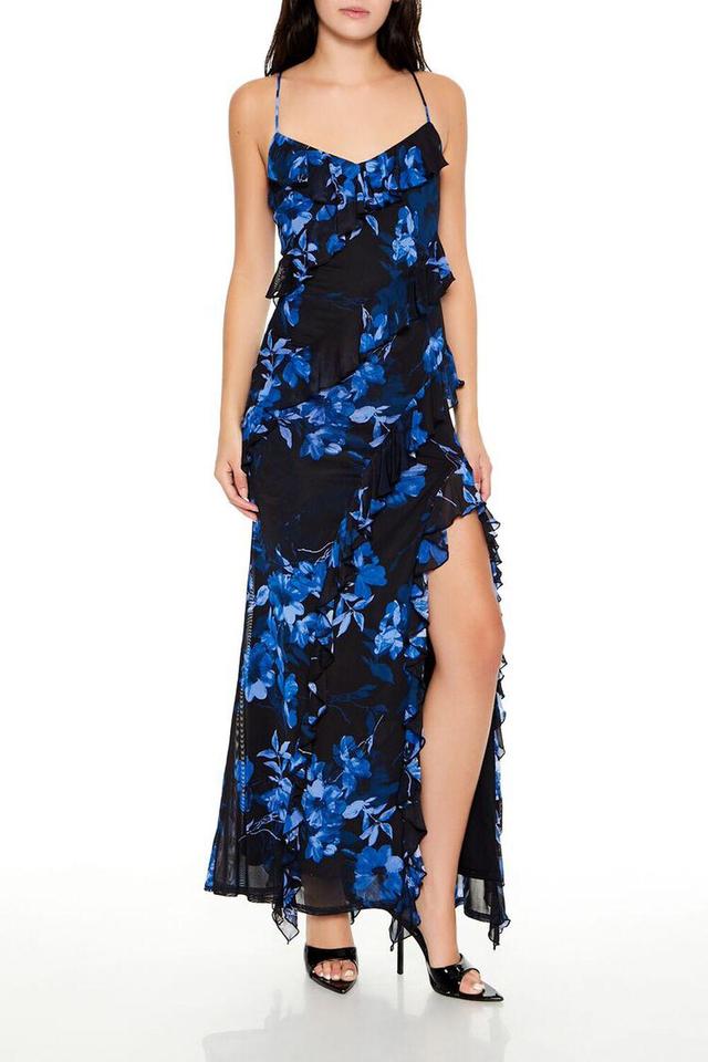 Ruffle Tiered Floral Maxi Dress | Forever 21 Product Image