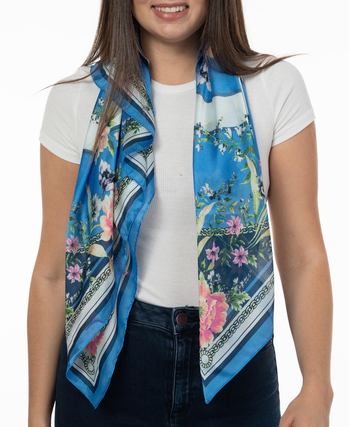 Giani Bernini Womens Garden Botanical Printed Square Scarf Product Image