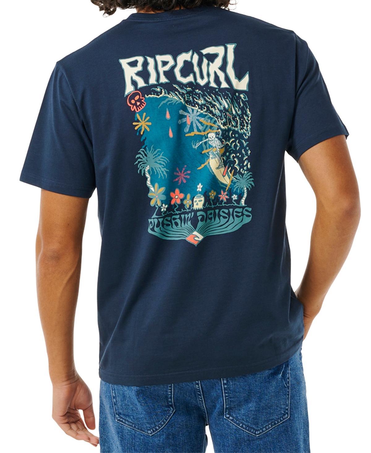 Rip Curl Mens Pushin Daises Tee Product Image