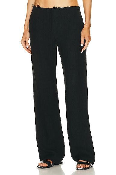 St. Agni Low Waist Pant Black. (also in ). Product Image