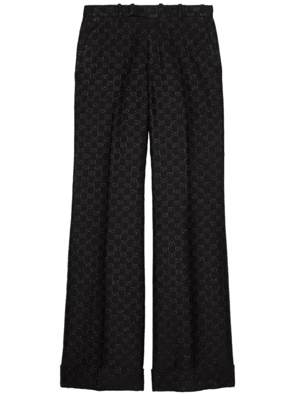 Gg Supreme Tailored Trousers In Black Product Image