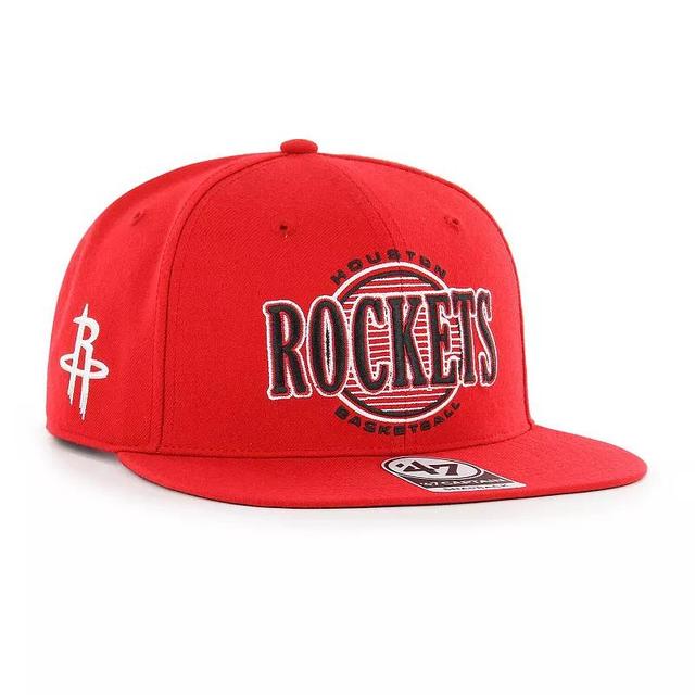 Mens 47 Houston Rockets High Post Captain Snapback Hat Product Image